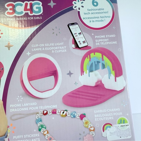 3C4G Tech Accessories Set - Pink and Purple - Picture 3 of 5